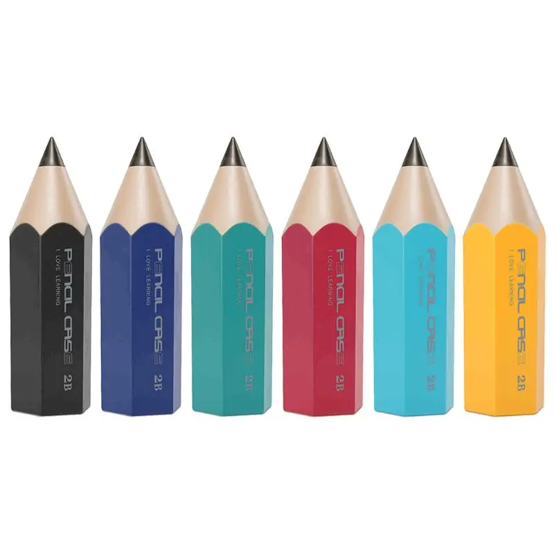 

Pencil Shape Makeup Brush Pen Holder Stationery Storage Organizer Office School