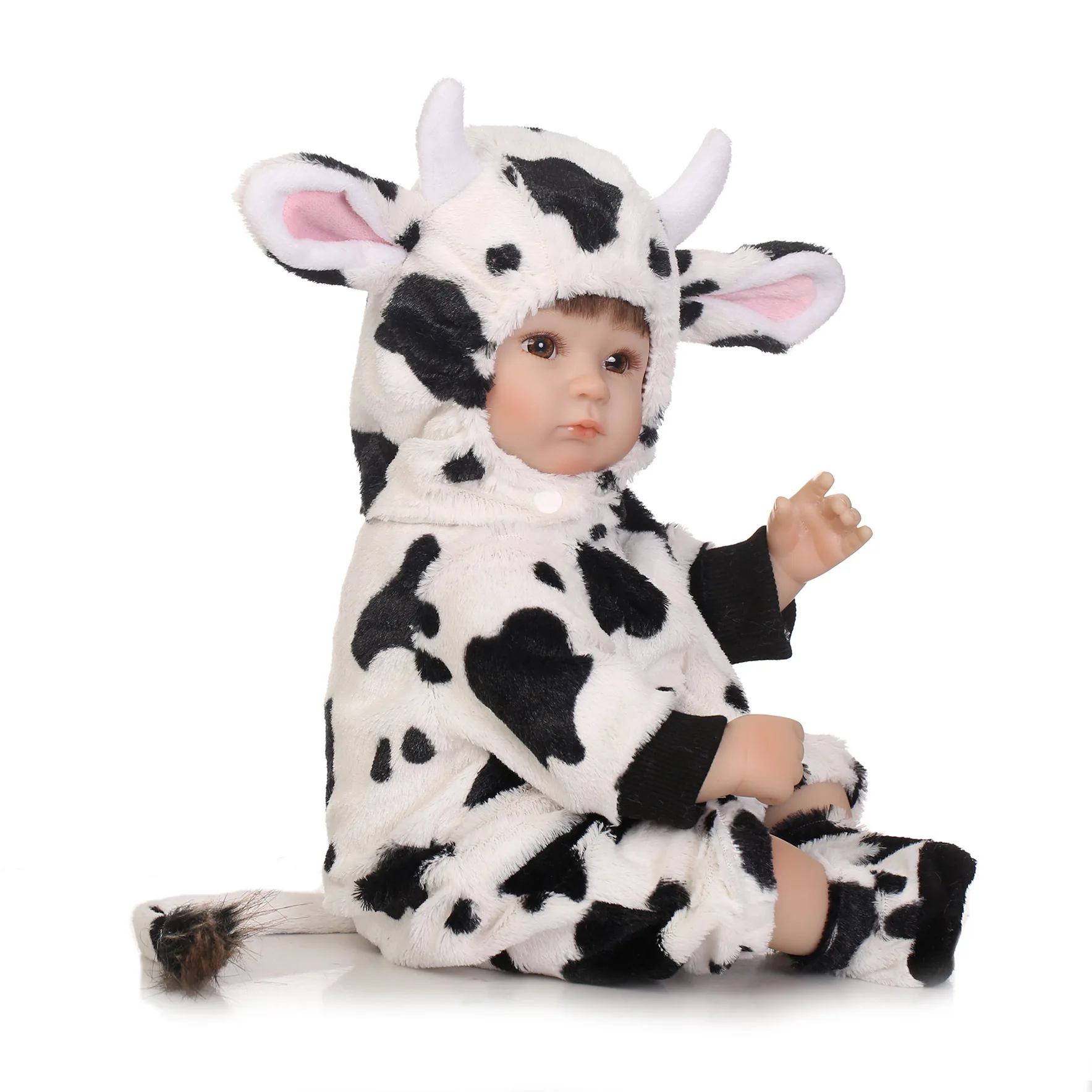 Sleeping Silicone Doll Baby 40CM 14inch NPK Bebe Reborn Dolls Girl Lifelike Fashion Boy Newborn Babies |
