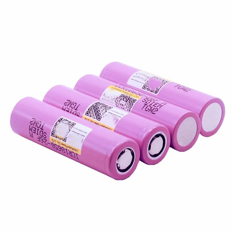 

4 Pcs 18650 New 100% 18650 2600mAh Li Ion ICR18650-26FM 3.7V Rechargeable 18650 Battery