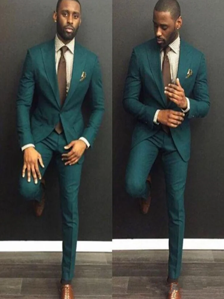 Стильный бордовый Свадебный Мужской s костюм Slim Fit Жених смокинги для мужчин из