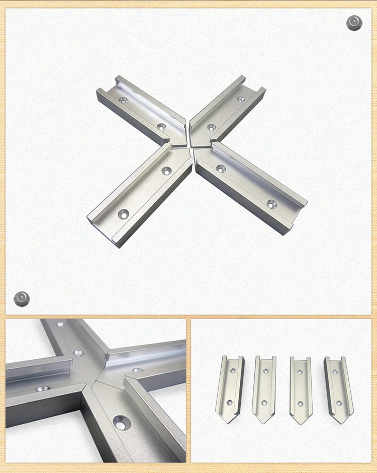 1 шт. деревообрабатывающий слот поперечный соединитель НАПРАВЛЯЮЩАЯ