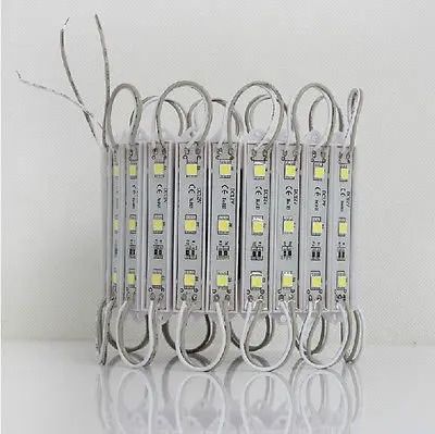 1000PCs 12V SMD 5050 3 светодиодный Прохладный модуль белых светодиодов Свет