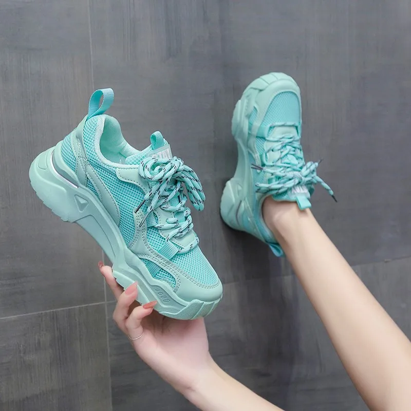 

Hot Women Shoes Summer White Sneakers Basket Femme Super Light Vulcanized Shoes Female Mesh Sneakers Women Casual Shoe