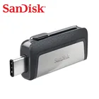 Двойной Флеш-накопитель SanDisk usb 128 ГБ SDDDC2 фирмы на экстремально высоком скорость Тип-C USB3.1 32GB двойной OTG USB флеш-накопитель 64Гб флэш-накопитель 256 ГБ 150 мс в виде ручки