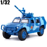 132 diecast military model toys china brave warrior tactical vehicle pull back replica sound light kids toys gifts