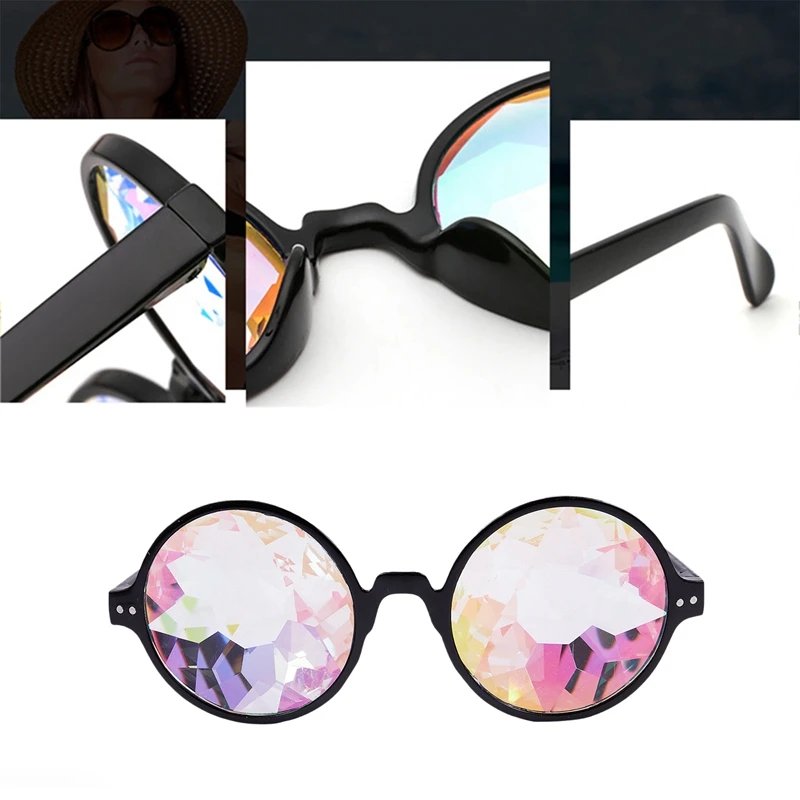 Калейдоскоп солнцезащитные очки рейв фестиваль вечерние дифрагированного
