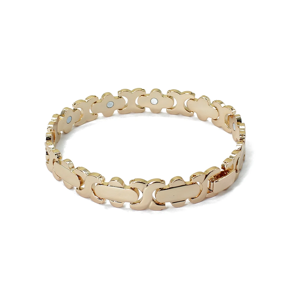 

Classic Fashion Geometric Punk Link Chain Bracelet for Women Girls Rose Gold Color Boho Bangles Jewelry Gift