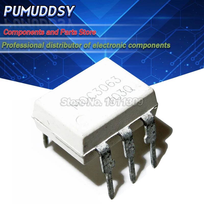 10 шт. MOC3063 DIP6 DIP новый и IC|Интегральные схемы| |