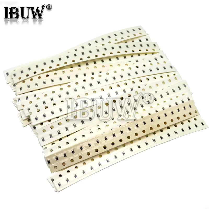 0603 SMD Resistor Kit Assorted 1ohm-1M ohm 1% 33valuesX 20PCS=660PCS Sample | Resistors