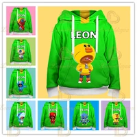 3d sweatshirt boys girls tops hoodies clothes shark leon star childrens wear hoodie christmas gift