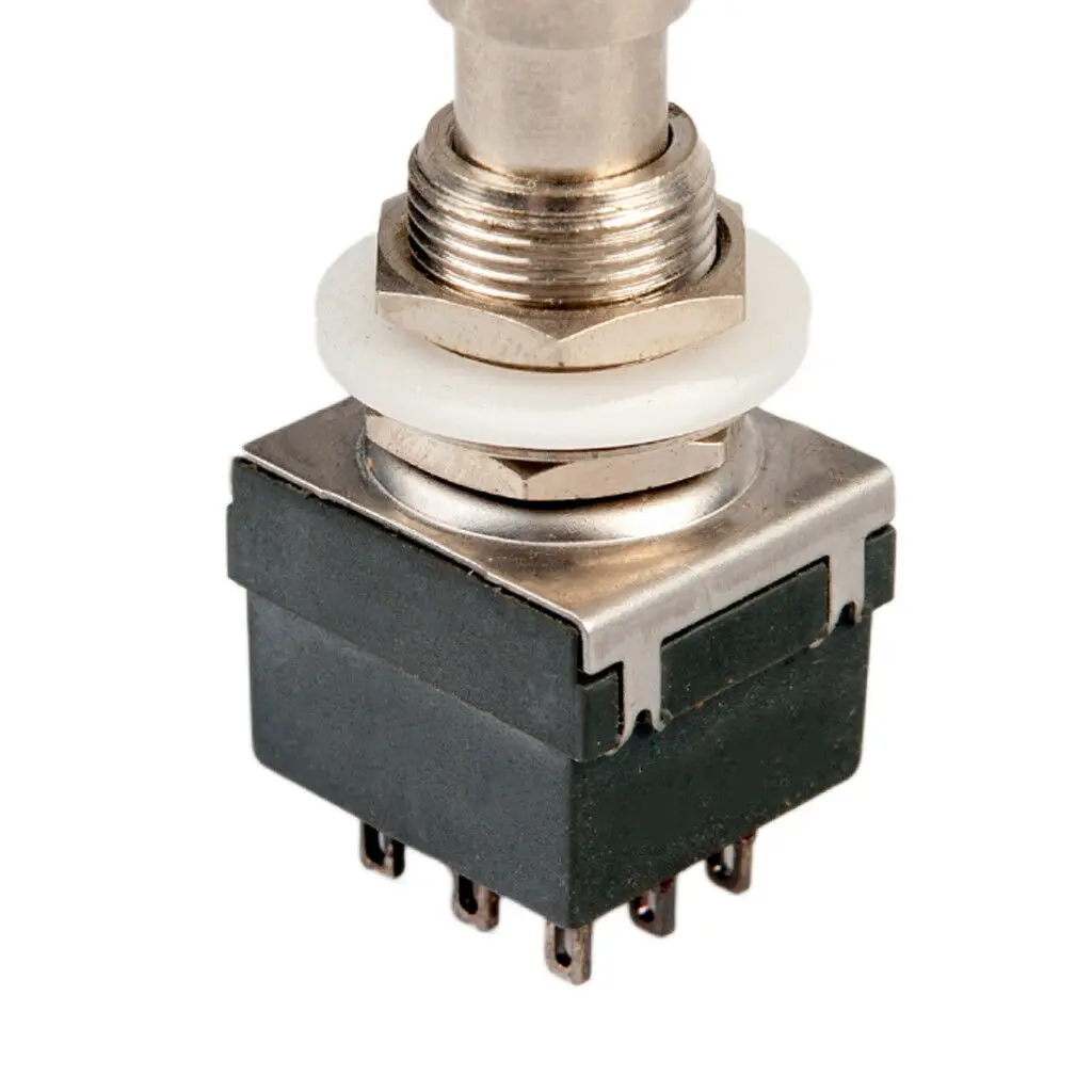 5 шт. 9 Pin 3PDT коробка педалей эффектов для гитары Stomp Foot Metal Switch True Bypass аксессуары |