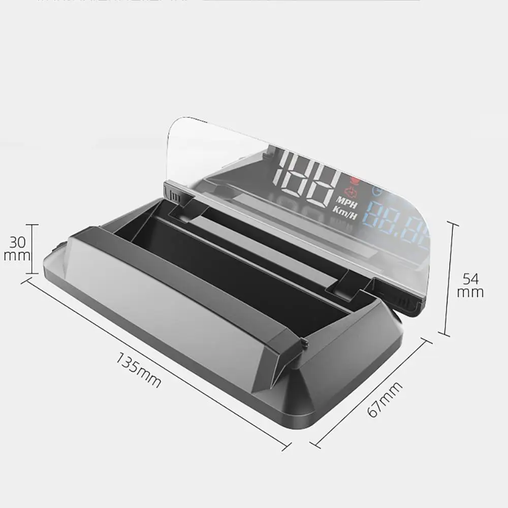 L3 HUD на лобовое стекло автомобиля Дисплей OBD2 спидометр GPS цифровой проектор