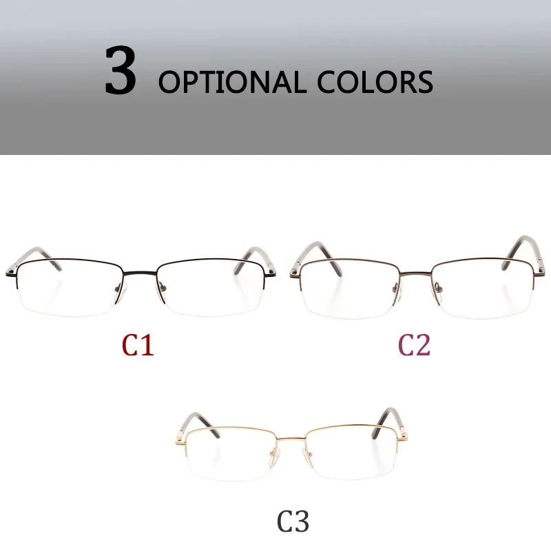 Настоящие модные однотонные маленькие женские очки с металлической оправой для