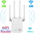 Усилитель сигнала Wi-Fi, 2,4 ГГц, 5,8 ГГц, 1200 Мбитс, 5 ГГц