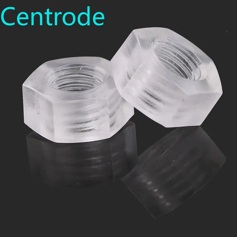 

Gb6170-86 BRT spot plastic hexagon PC transparent nut / nut acrylic nut m3-m6 50PCS