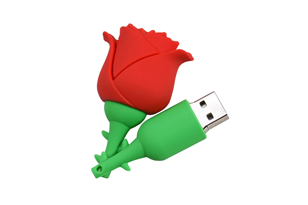 JASTER флеш-накопитель мультфильм красная роза 16GB 32 цветок usb флеш-накопитель карта памяти флешка