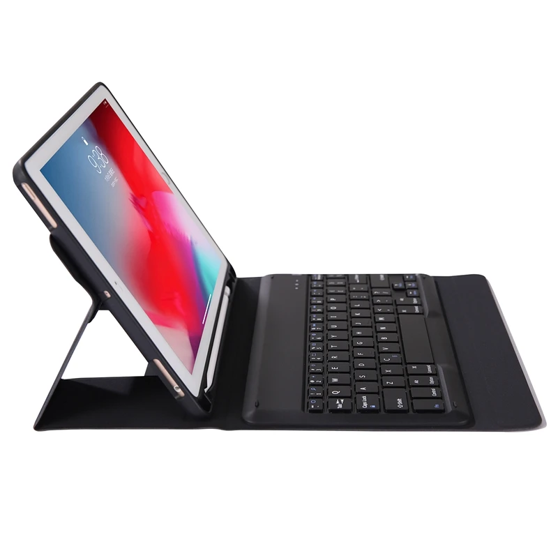 Чехол с клавиатурой для IPad 10 2 netic PU кожаный умный чехол беспроводной Bluetooth и