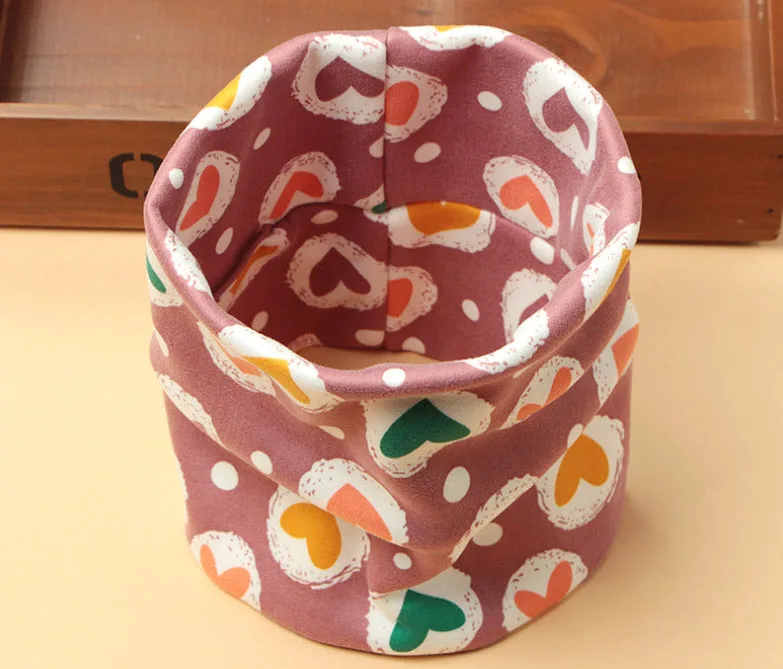 

Childrens winter scarf Cotton and linen neck gaiter Soft and comfortable
