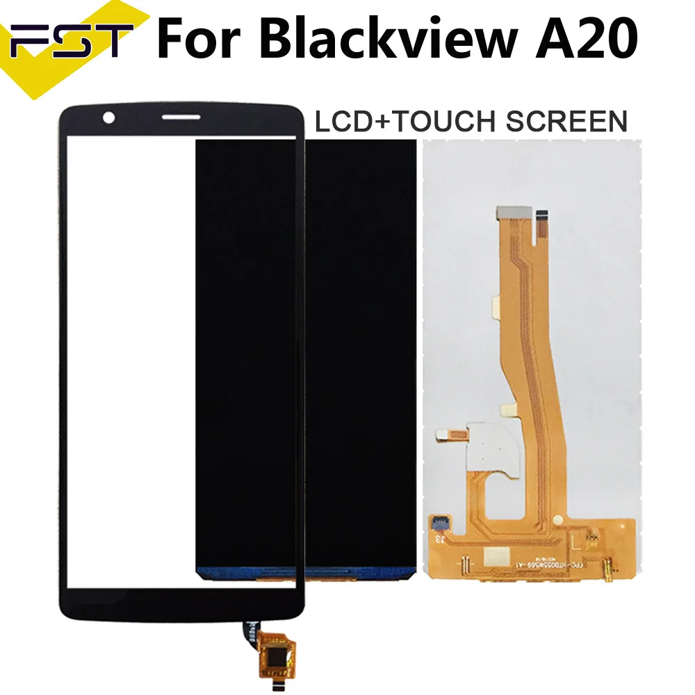 ЖК дисплей 5 дюйма для BlackView A20 с сенсорным экраном и дигитайзером Pro датчик экран