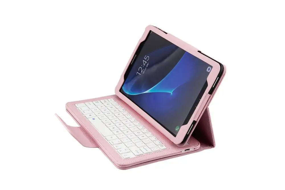 Магнитный чехол для samsung Galaxy Tab A 9 7 T550 T555 с клавиатурой PU кожаный | Компьютеры и