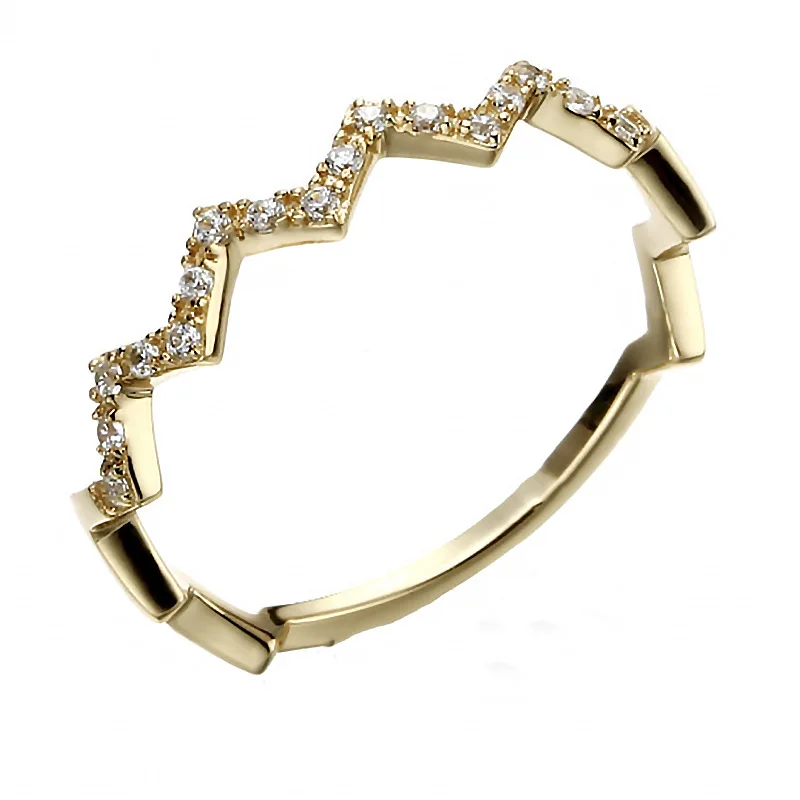 

Sterling silver ring s925 gold plated 14K zircon fine Simple fashion jewelry rings gifts for women Wedding Party France style