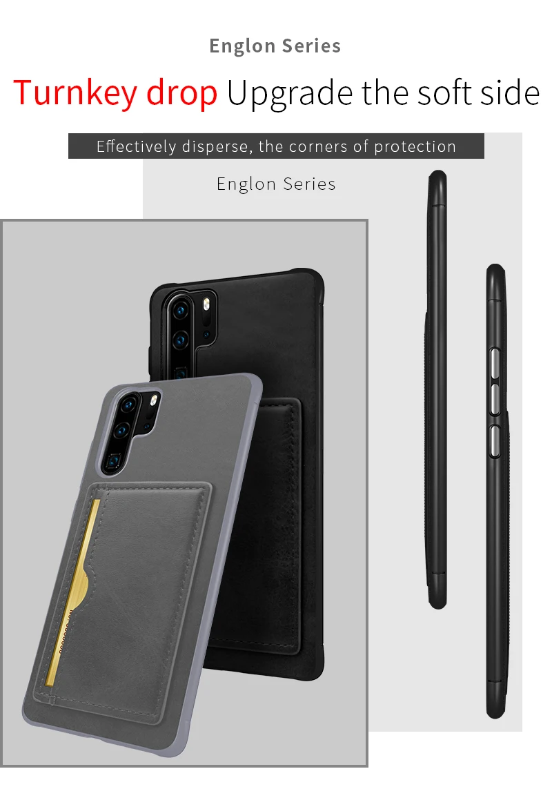 Чехол для телефона из искусственной кожи с подставкой для huawei P30 P20 mate 20 Pro Lite Nova3E 4E ультра тонкий роскошный протектор телефона с отделением для карт