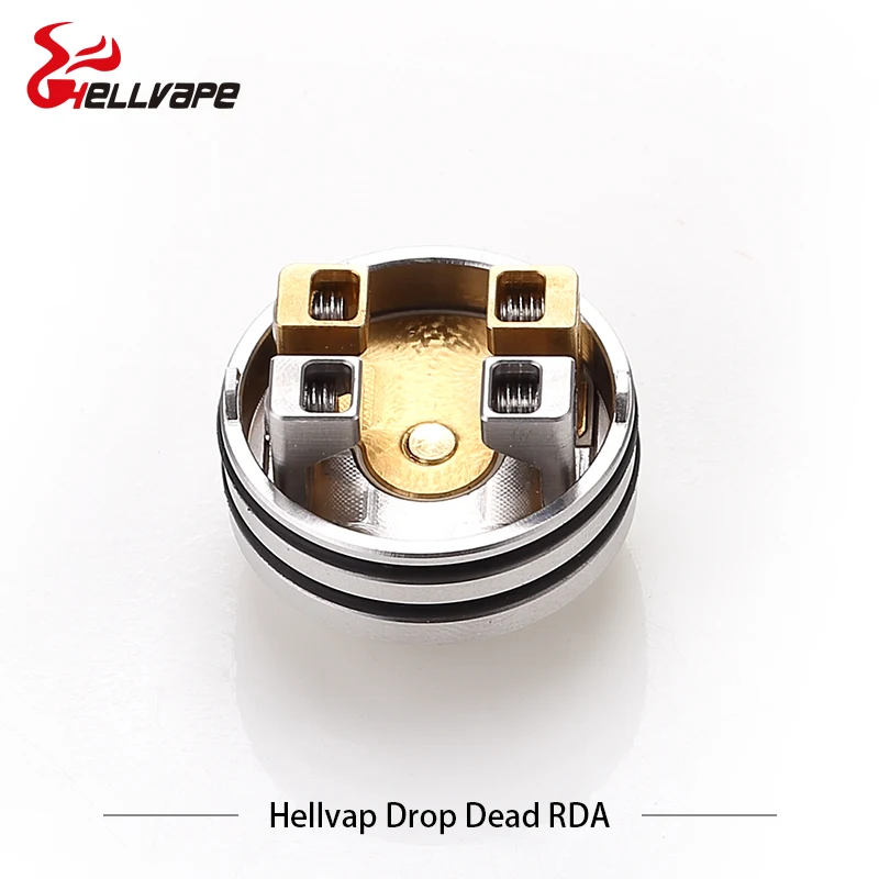 Атомайзер для электронных сигарет helvape Drop Dead 24 мм RDA с наконечником из смолы