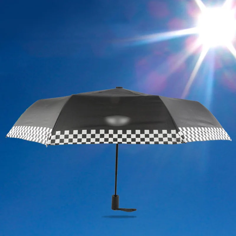 Ветроустойчивый Складной автомобильный автоматический зонт с логотипом от