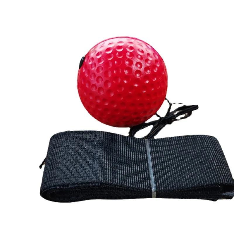 

Head-mounted boxing reaction ball 6.3cm diameter rubber ball PU Foam ball tennis Muay Thai Boxing speedball Training