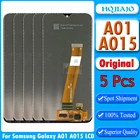 Оригинальный ЖК-дисплей 5 шт.лот для Samsung Galaxy A01 A015, ЖК-дисплей с сенсорным экраном и дигитайзером в сборе для A015F, A015G, A015DS LCD