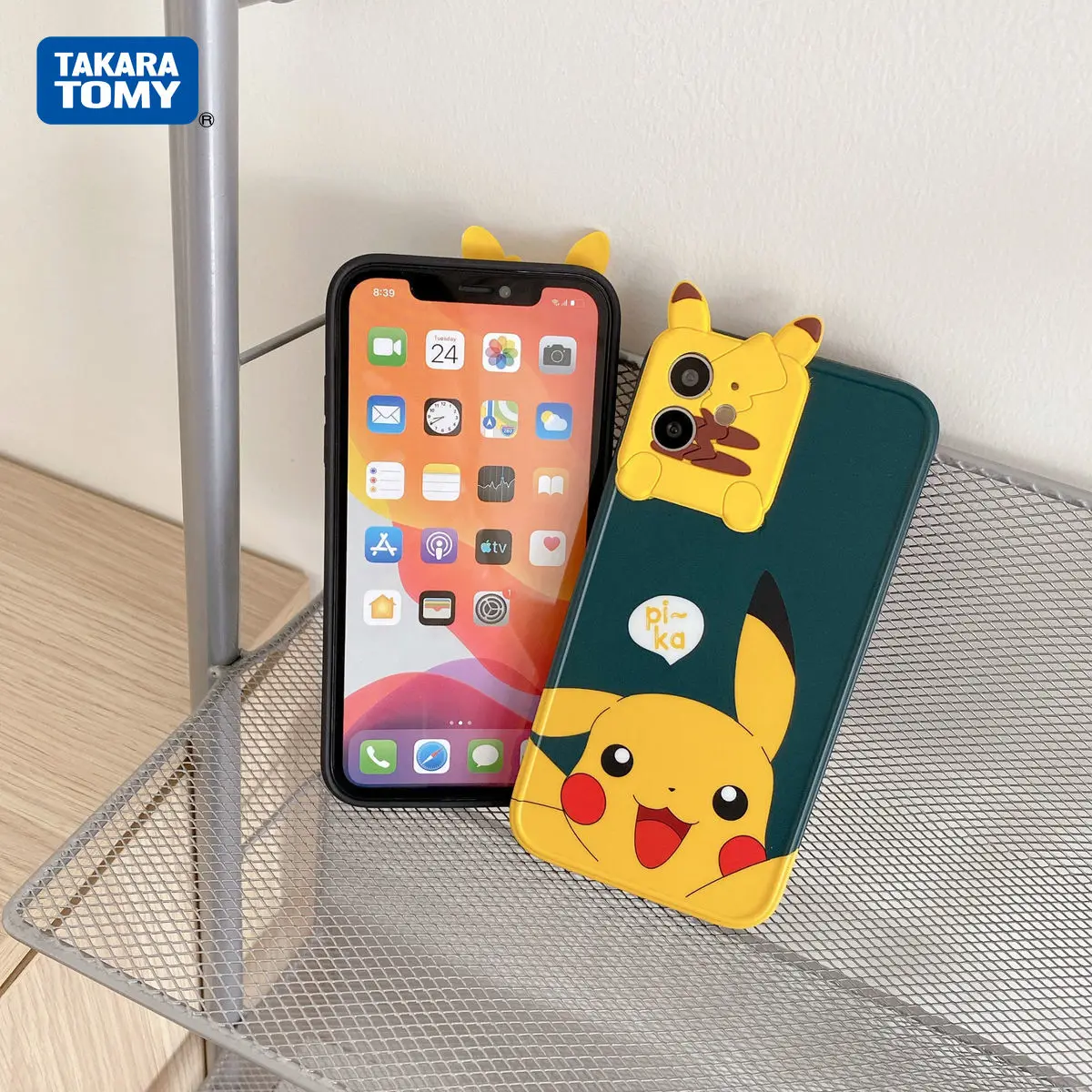 

Силиконовый чехол с покемоном Пикачу для iphone7 / eight/x/xr / 11/12