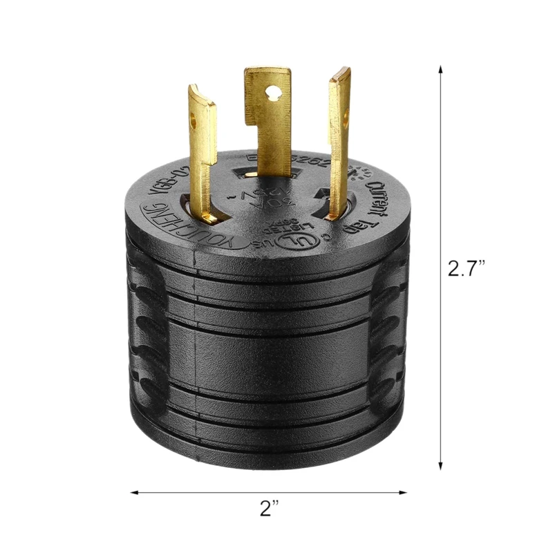 Адаптер генератора RV 3-Prong 30A штекер гнездовой разъем питания 125V вилка для кемпера