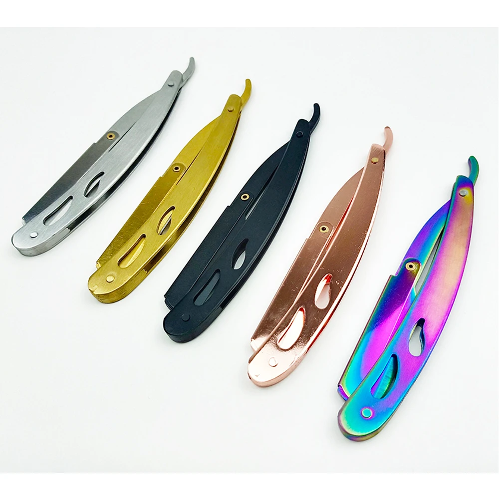 5 цветов Профессиональная Бритва для удаления волос мужчин и женщин бритья ног