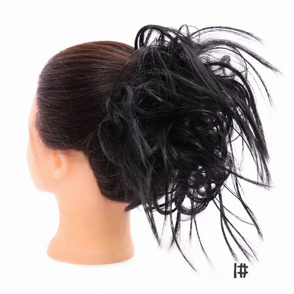 

Messy Bun Hair Scrunchies Hair Piece for Women Natural Chignon Updo Hair Extensions