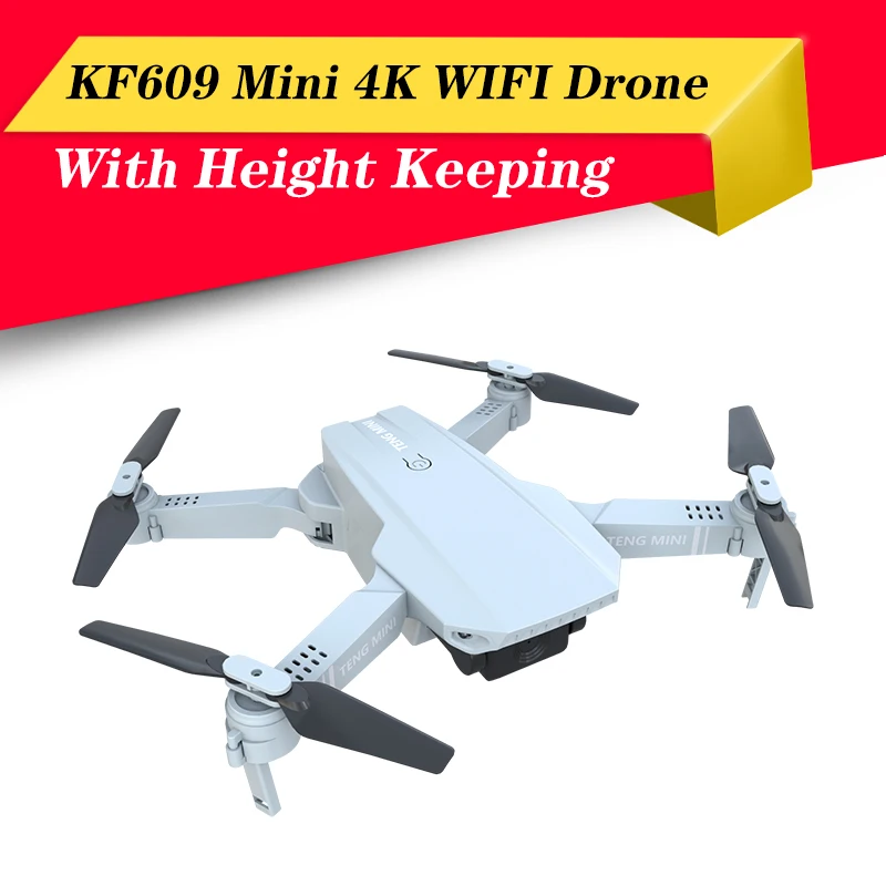 Квадрокоптер KF609 складной с HD камерой Wi Fi FPV и высотой|Квадрокоптер дистанционным