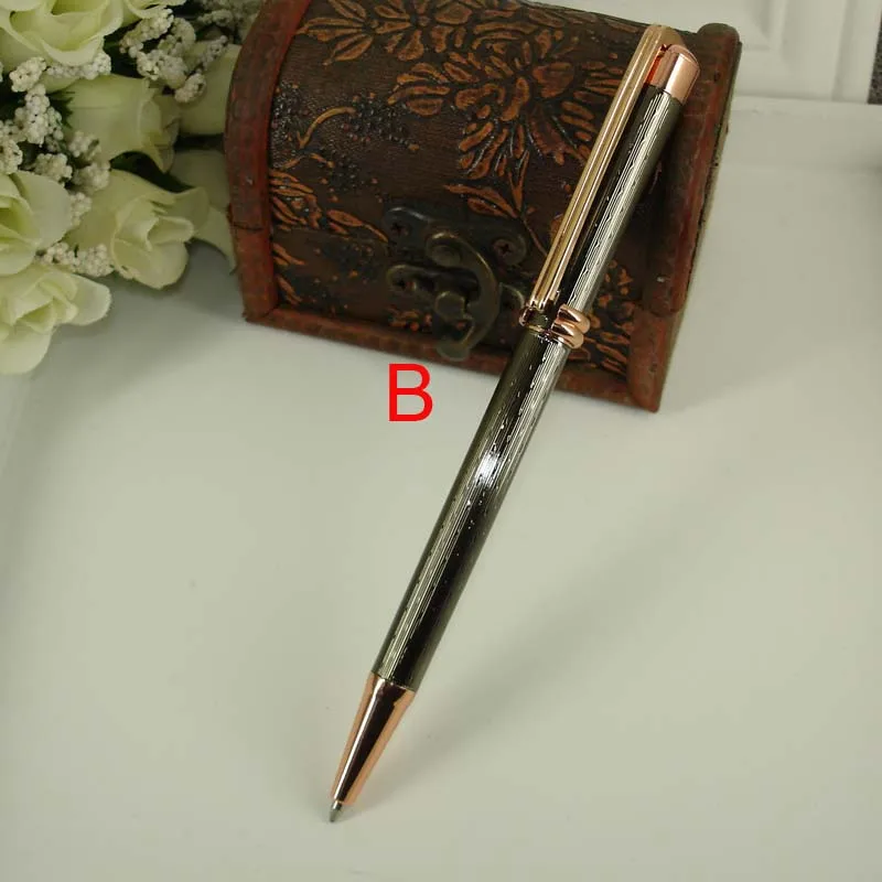 Новейшая шариковая ручка уникальный дизайн Гравировальный узор высокое