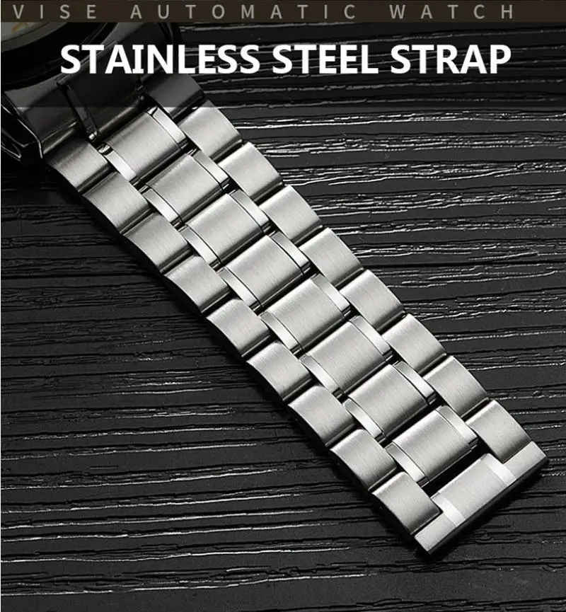 

Luxury Tevise Fashion Men's Skeleton Casual Watch Men's Stainless Steel Automatic Mechanical Watch Relogio Masculino