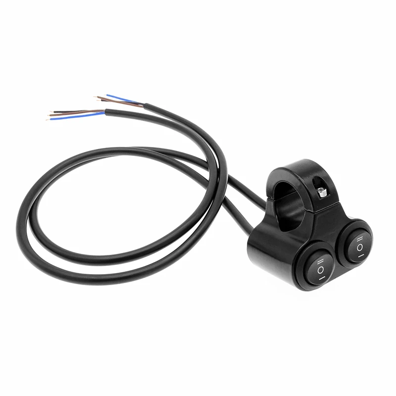 

Universal 22mm Motorcycle Handlebar Switches Headlight Flasher Fog Spotlight Lamp ON OFF Button Switch For BMW Kawasaki Honda