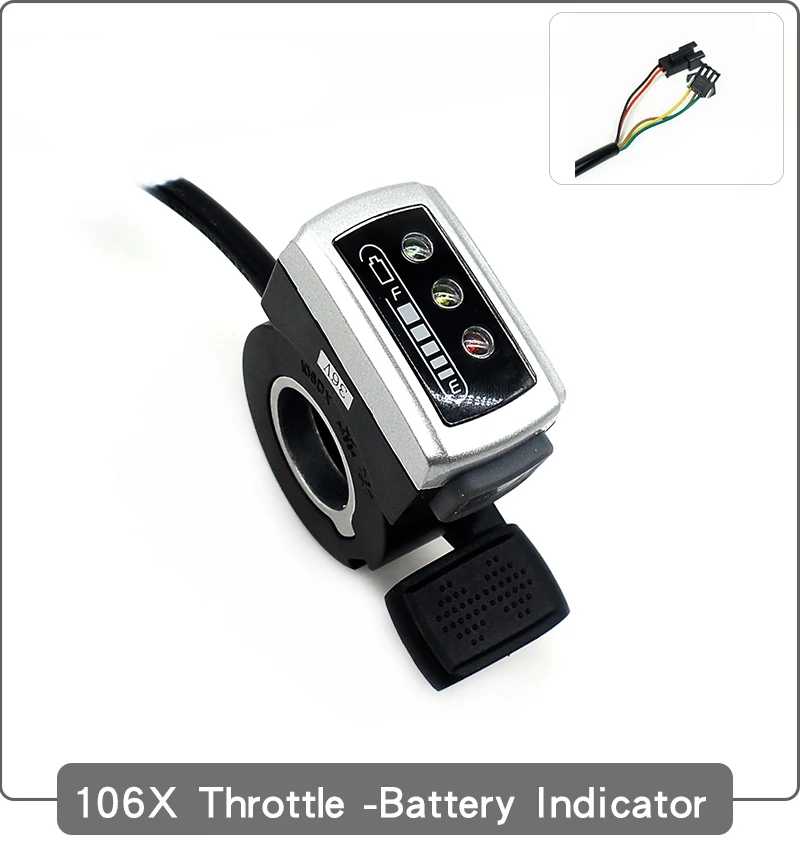BOLLFIT заслонка электроскутера Wuxing 62DX 57DX твист Дроссельный Электрический Дроссельный регулятор для велосипеда ручка с батареей индикатор блокировки 5PIN