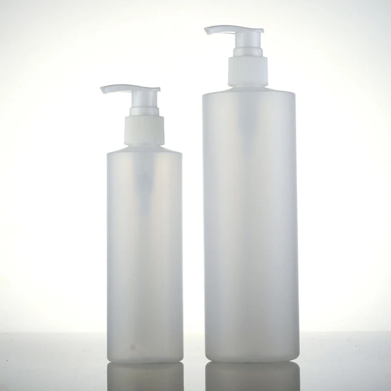 

250ML 500ML 24pcs Shower Bottle Leakproof Plastic Squeeze Refillable Lotion Pumps Empty Lotion Bottle For Hotel Bathroom Home