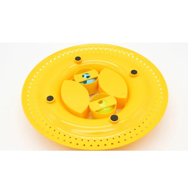 

Pet Cat Toys Track Ball Kitten Round Shape Track Ball Interactive Play Pet Toys Cat Accessories