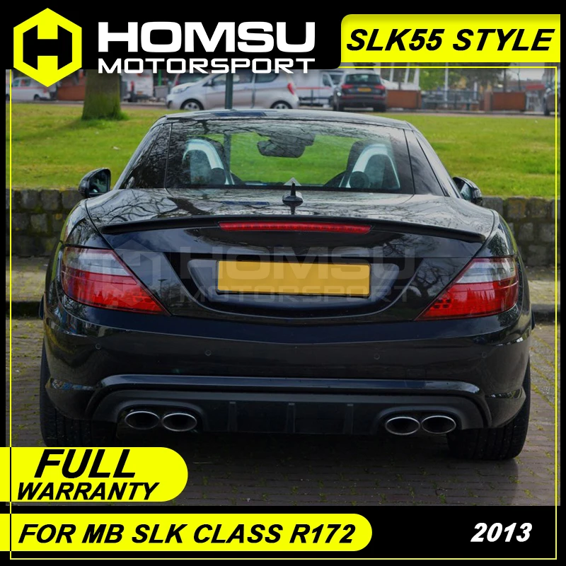 SLK55 Стиль FRP Неокрашенный корпус комплект передний задний бампер боковые юбки