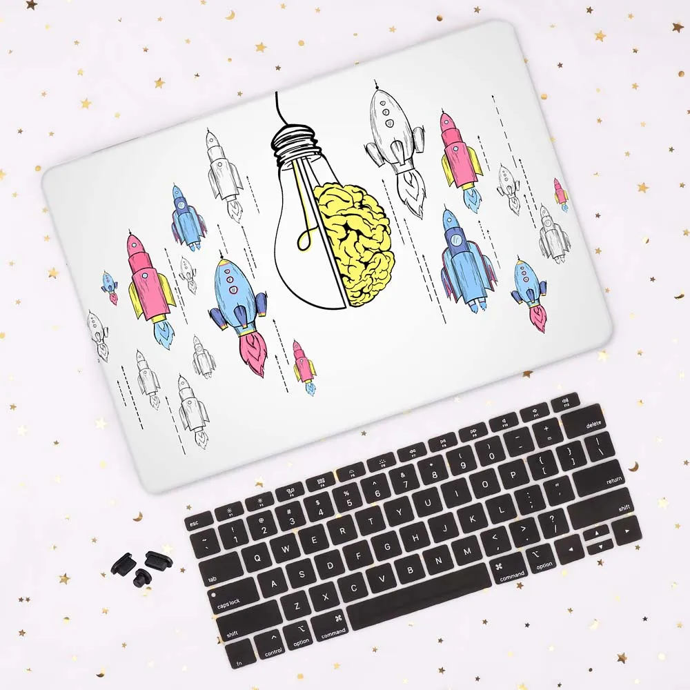 Чехол для ноутбука MacBook Pro, 16 дюймов, A2141, сенсорная панель, пластиковый узор, Жесткий Чехол для Mac book Air Pro 13, A2159, A1932
