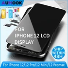 100% Оригинальный дисплей для iPhone 12 12 Pro 12 Mini 12 Pro Max OEM сенсорный экран запасная часть Super AMOLED для iPhone 12 LCD