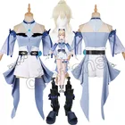 Genshin воздействия морской бриз, принт в виде одуванчиков, Жан карнавальный костюм купальник кожи красивая форма бассейн вечерние летние купальники для женщин обувь