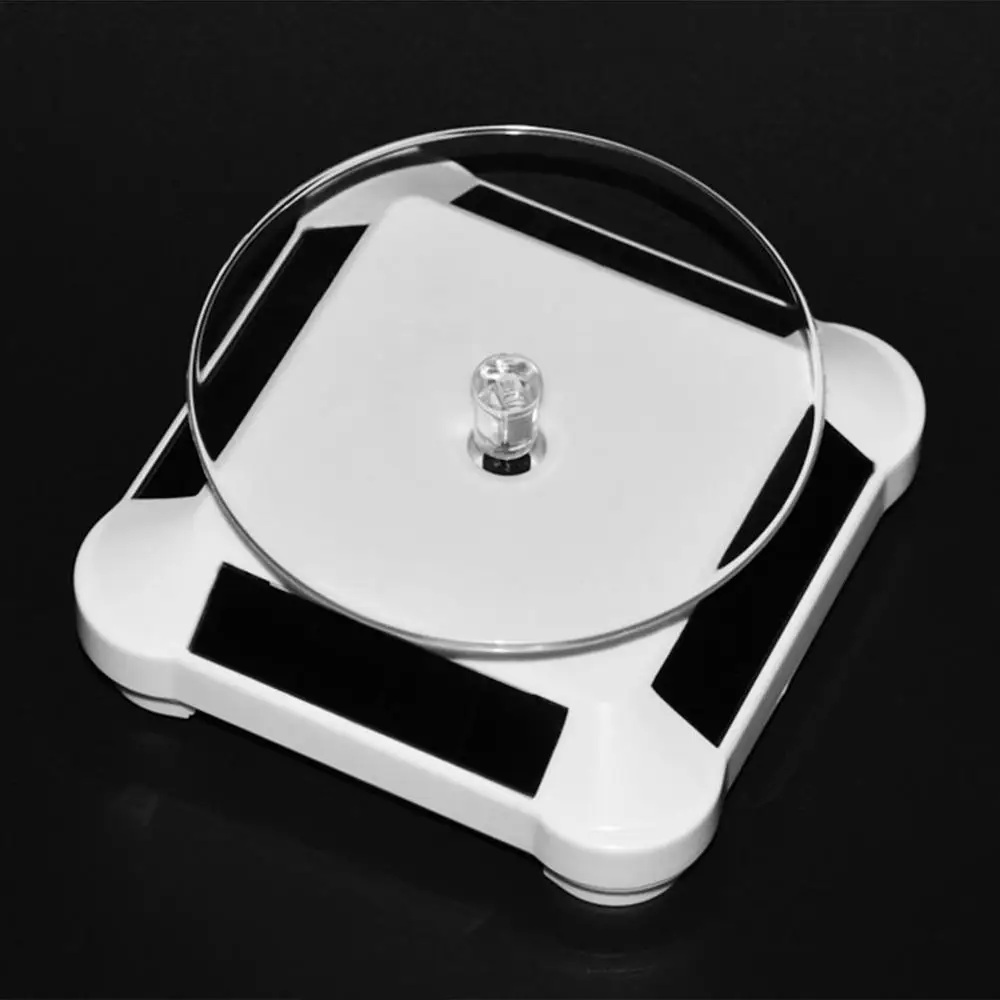 Вращающаяся витрина на солнечной батарее вращающаяся 360 Градусов Подставка