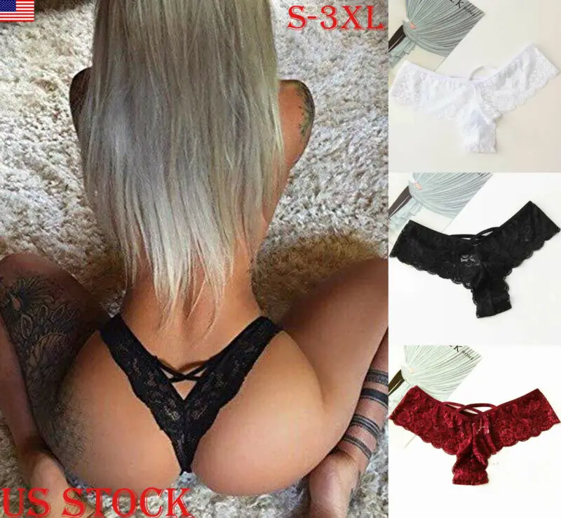 

Fashion Women's Pantyes Lace Panties Briefs Underwear Sexy Lingerie Knickers Thongs G-String