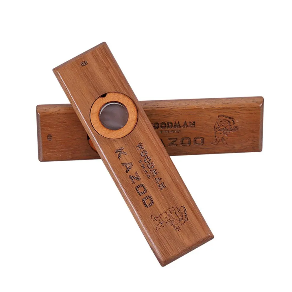 

Музыкальные прочные деревянные канавки Kazoo, коричневые аксессуары для канавки, деревянные паллеты Cn (происхождение)