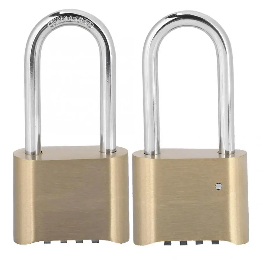 Замок с паролем 4 набора цифр пароль латунный замок комбинированный чемодан