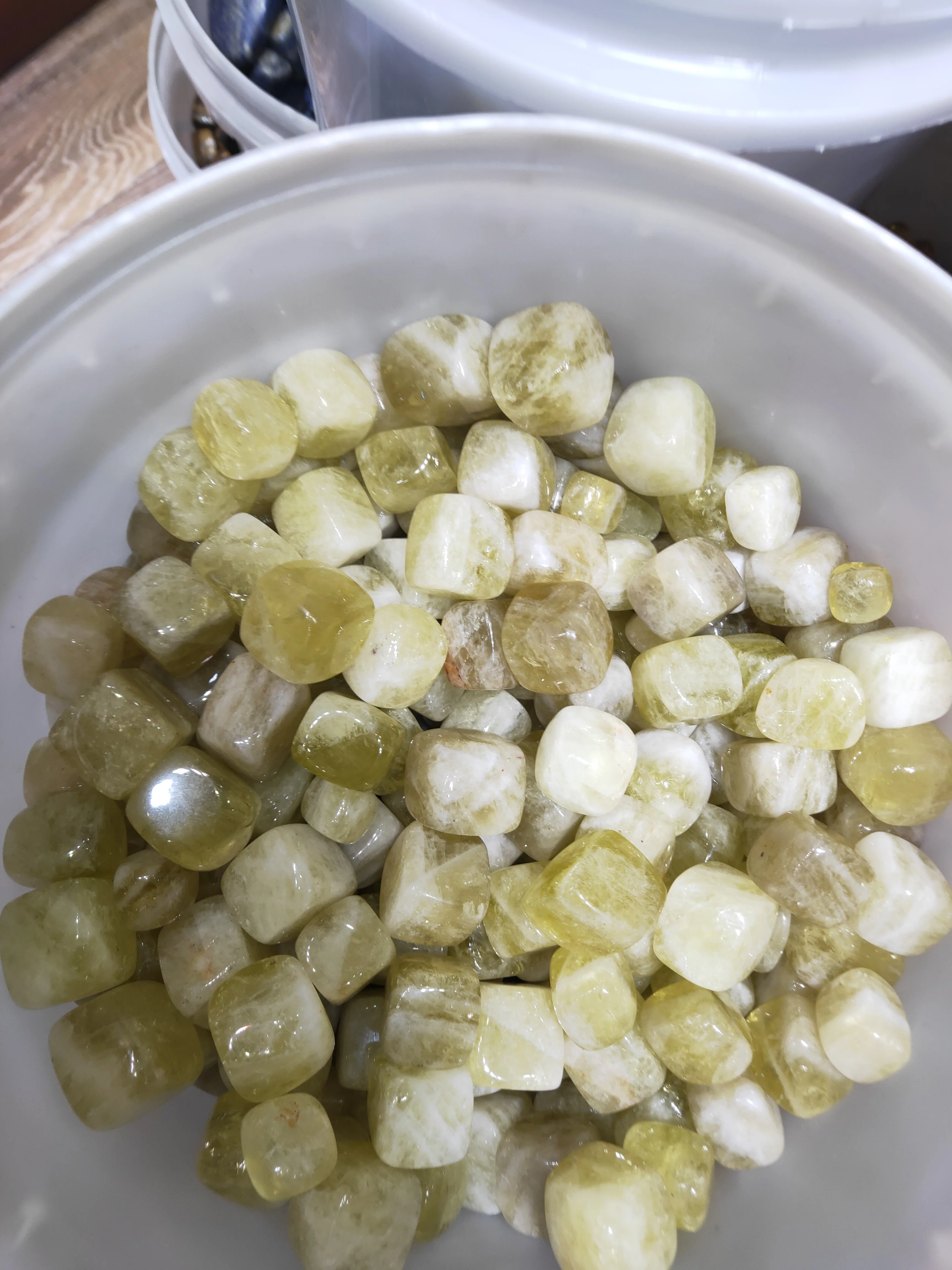 100gNatural желтый кристалл гравия сырой топаз камень DIY Украшение дома Декор